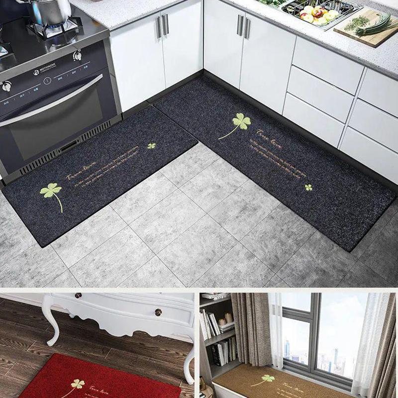 Household Kitchen Non Slip Mat Doormat Door Mat Entrance Door Carpet Bedroom Bathroom Toilet Absorbent Carpet