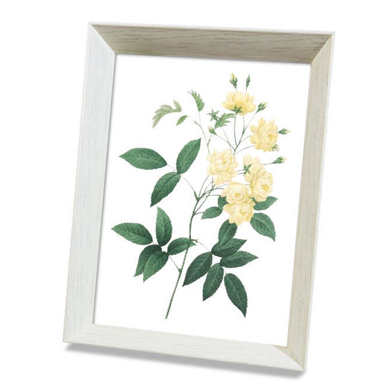 Framed Cross Stitch DIY Hand-woven Thread Embroidery Simple Modern Flower Simple Embroidery Living Room Bedroom Decoration