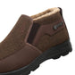 Winter Men's Cotton Shoes with Velvet To Keep Warm In Cold Weather Snow Boots