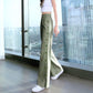 Cotton and Linen Wide-leg Pants Women's Spring and Summer High Waist Drape Loose and Thin Casual Straight Mopping Trousers