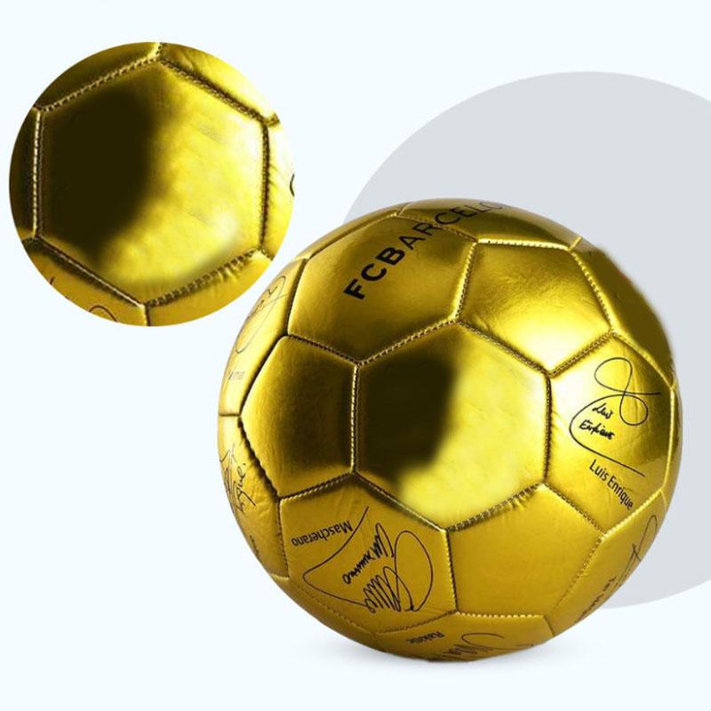 Size 5 Spain Soccer Ball PU Leather Football Wearable Soccer Training and Competition Ball Sporting Goods