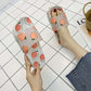 Sandals and Slippers Women Summer Indoor Outdoor Non-slip Deodorant and Dirt-resistant Soft Bottom Bathroom Sandals and Slippers Bathroom Household