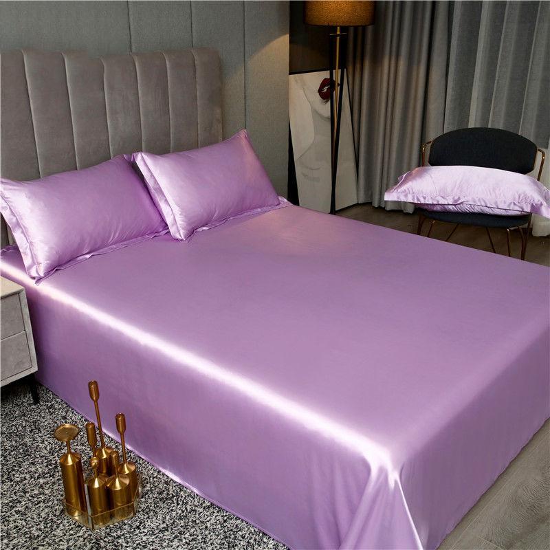 Silky Summer Student Dormitory Sheets Skin-friendly Home Ice Silk Sheets