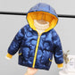 Girls' Down Jacket Shiny Face-free Winter Wear Thick Warm and Windproof Jacket