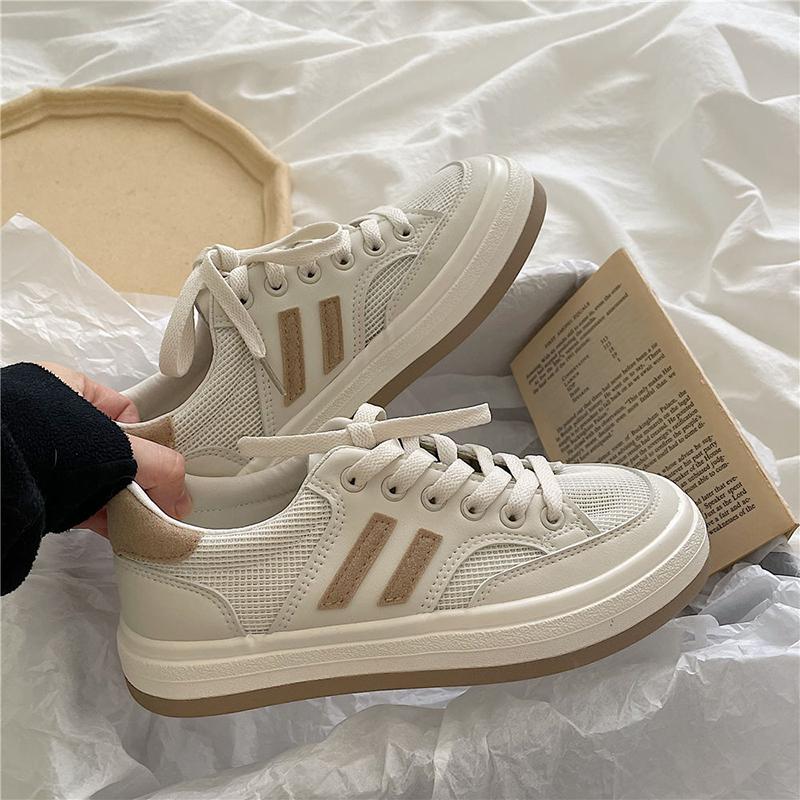 Mesh Small White Shoes Women's Mesh Breathable All-match Student Casual Sports Shoes Korean Retro Sneakers