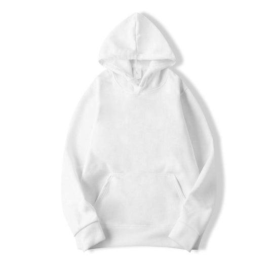 UnisexSweater Solid Color Loose Hooded Sports Comfortable Large Size Europe Hoodie