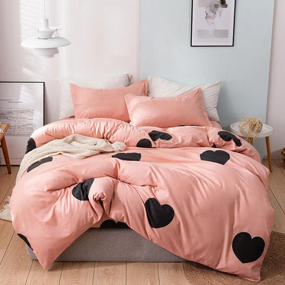 Simple Bedding Three-piece Set Comfortable Homeware Breathable Bedding Soft Fabrics