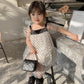 Girls Dresses Mesh Elegant Polka Dot Princess Dress Kids Fairy Puffy Full Sleeve Birthday Party Vestidos Children Clothes