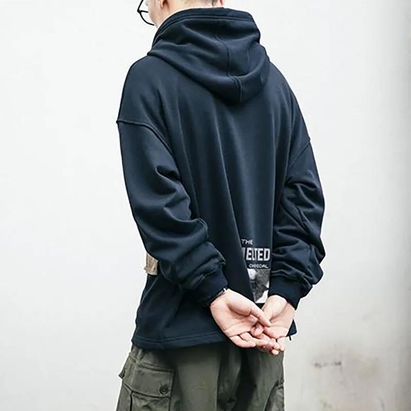 Hooded Sweater Men's Large Size Loose Casual Hooded Shirt Jacket