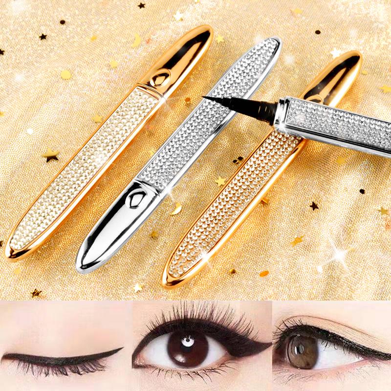 [Hengshui 168 meters] Projection Diamond Eyeliner Super Waterproof No Halo Makeup Lasting Hard Head