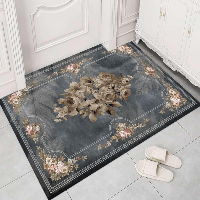 Light Luxury Floor Mat Door Mat Entrance Door Home Living Room Non-slip Entrance Door Floor Mat Entrance Hall Bedroom Carpet Can Be Cut