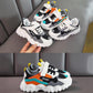 Universal Breathable Running Shoes for Boys and Girls All-match Comfortable Sneakers Spring Mesh Breathable Elementary School Shoes
