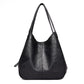 PU Dumplings Solid Color Lady Women Bag Retro Shoulder Bag Large Capacity Handbag