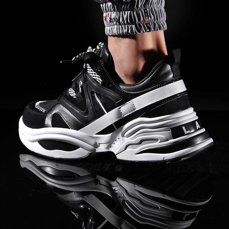 Men's Sports Casual Running Shoes Version of Trend Versatile Breathable Men's Shoes