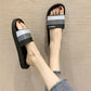 Summer Sandals and Slippers for Home Indoor Home Bathroom Bath Non-slip Plastic Soft Bottom Female Home Slippers It's A Little Bit Smaller