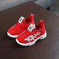 Kids Shoes Spring Summer Girls Boys Soft Sole Sports Shoes Solid Color Letter Pattern Anti-slip Cartoon Casual Net Shoes