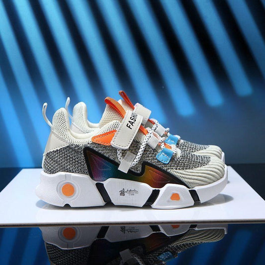Boys Girls Shoes Children's Sports Shoes Spring Autumn Breathable Net Shoes Non-slip Casual Shoes