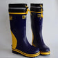 Fashion High Tube Rubber Rain Boots Water Shoes Breathable Non-slip Comfortable Fishing Shoes Outdoor Rubber Shoes