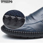 Summer Leather Men's Shoes Business Casual Shoes Leather Shoes Men Soft Bottom Driving Shoes