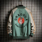 Men's Jacket Autumn and Winter Jacket Handsome Youth Fashion Baseball Collar All-match Blouse