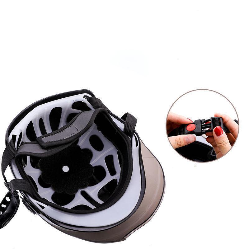 Electric Car Helmet Unisex Four Seasons Cycling Helmet General Battery Car Helmet Motorcycle Safety Helmet