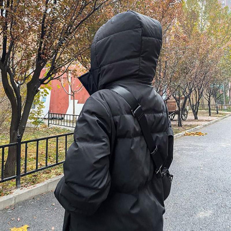 Down Jacket Winter Ladies Fashion Korean Thick Warmth Super Long Over-the-knee Plus Size Cotton Jacket