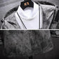Spring Work Jacket Large Size Hooded Coat Long Casual Loose Windbreaker Comfortable Parka Men
