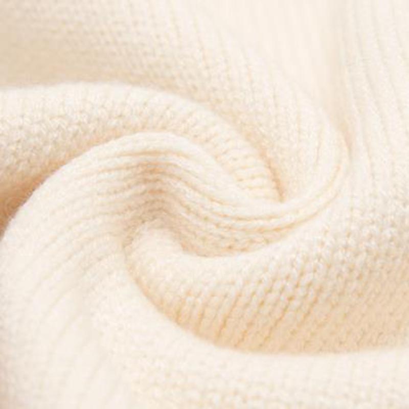 Autumn Winter Long-sleeved Pullover Round Neck Loose Fashion Casual Round Neck Long-sleeved Sweater Top Women