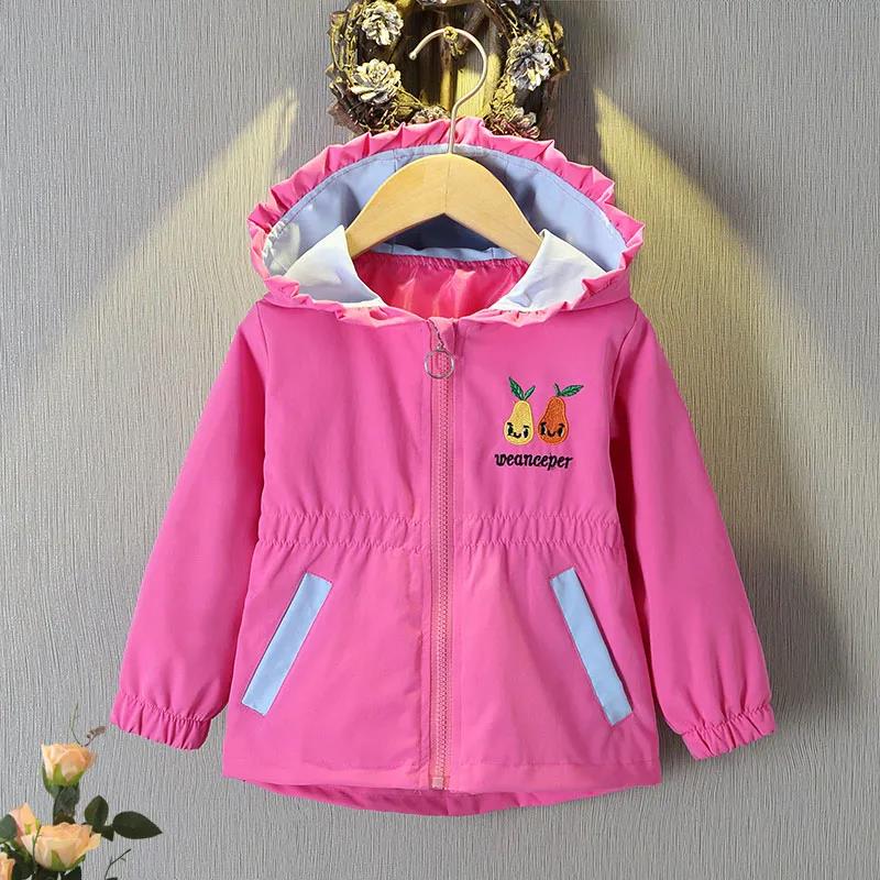 Girls' Jackets Spring and Autumn Children's Jackets Big Children's Korean Version of Autumn Sports Tops
