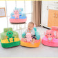 Infant Baby Sofa Chair Luminescent with Music 3 -6 Months Child Small Sofa Training Seat Seat Belt Anti-fall and Anti-rollover