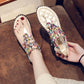 Flip-Flop Sandals Female Rhinestone Fairy Style Flat Student Flip-Flop Roman Bohemia Wild Summer