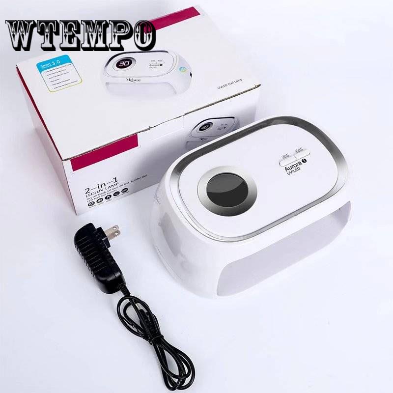 New 48W Nail Phototherapy Machine Baking Lamp Nail Lamp Induction Quick-drying Roast Nail Machine