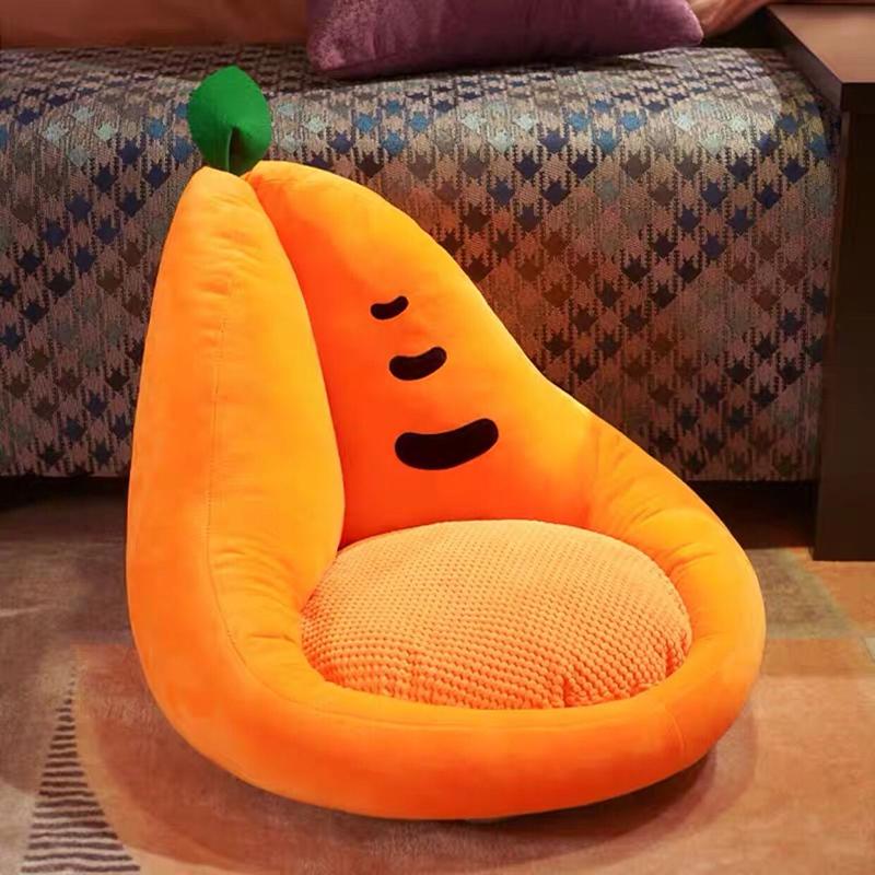 58*48cm Cute Plush Cushion Emi-surround Pros and Cons Non-slip Tatami Healthy Home Bedroom Living Room Balcony Anti-static