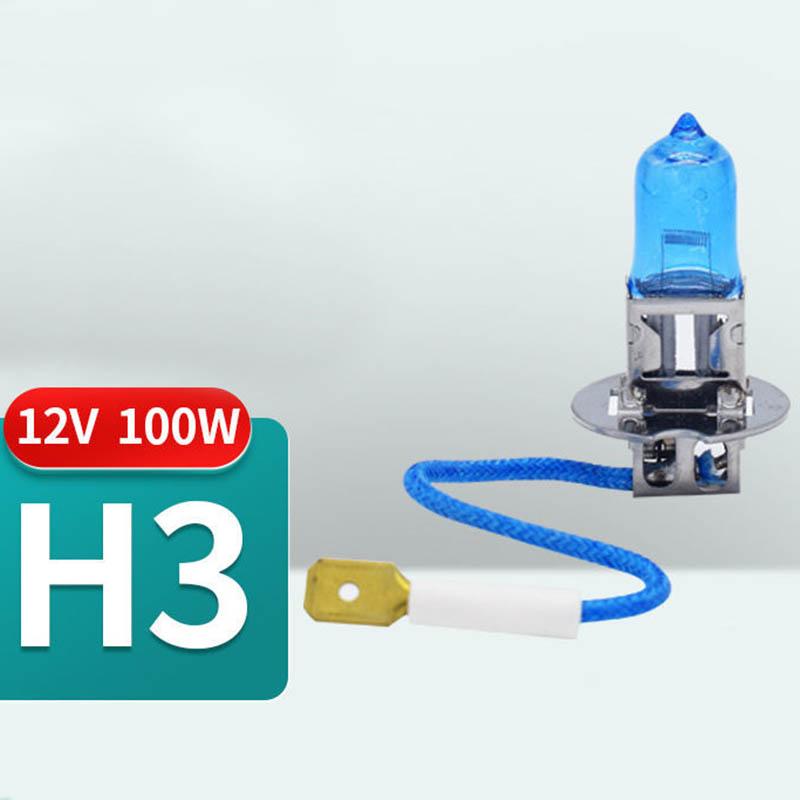 Car Headlights H1 H3 H4 H7 H8 H9 12V55W/100W H8 880 881 9005 Halogen Light Far and Near Light To Brighten The Original Car Bulb Adjustable