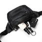 Waist Bag Men's Casual Leather Large Capacity Chest Bag Messenger Bag Fitness Sports Shoulder Bag