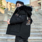 Winter Padded Jacket Plus Cotton Padded Padded Jacket Men's Jacket Padded Jacket Korean Handsome Hooded Youth Padded Warm Padded Jacket