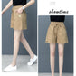 Cotton Shorts Women's Summer Thin Small Daisy Loose Casual High Waist Sports Shorts