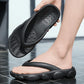 Couple's Solid Color Non-slip Large Size Outdoor Slippers Men's and Women's Spring Summer Soft Slippers Household Soft Sole Flip Flops