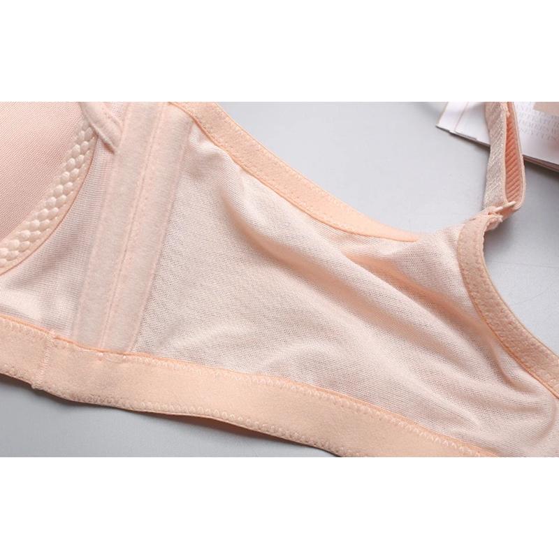 Women's Tube top style no steel ring bra Thick padded bra mold cup gathers sexy lace for flat chest underwear ladies adjustable comfortable brassiere