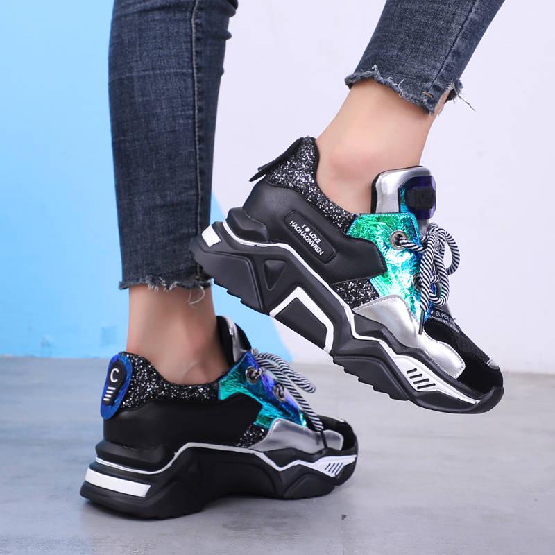 Women Shoes Chunky Sneakers Women Fashion Shoes Sneakers Femme Dad Shoes Casual Women