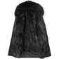 Plush Thickening Handsome Men's Winter Imitation Mink Fur Detachable Liner Imitation Fur Jacket