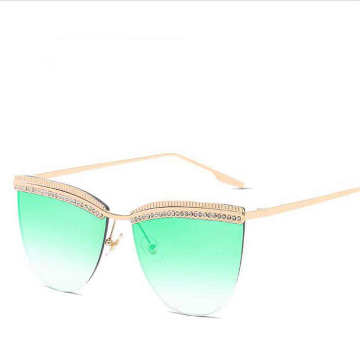 WTEMPO Women's Sunglasses Brand Designer Anti-UV Frameless Shade Sunglasses Women   Lunette De So