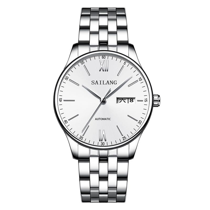 Men Business Watch Band Simple Fashion Analog Quartz Wrist Watch
