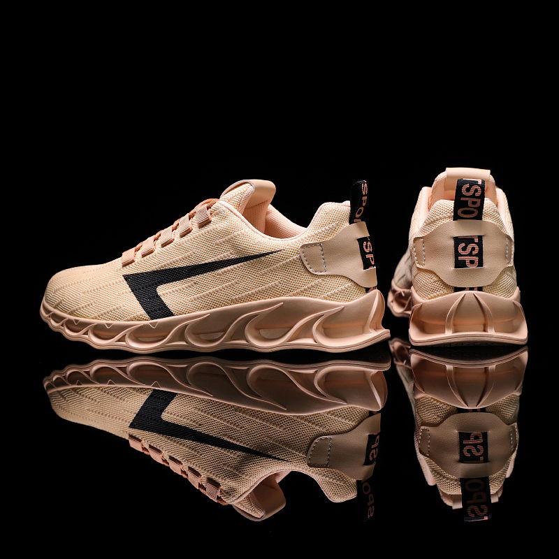 Breathable Men's Running Shoes Shock Absorber Blade Running Shoes Men's Outdoor Jogging Sneakers
