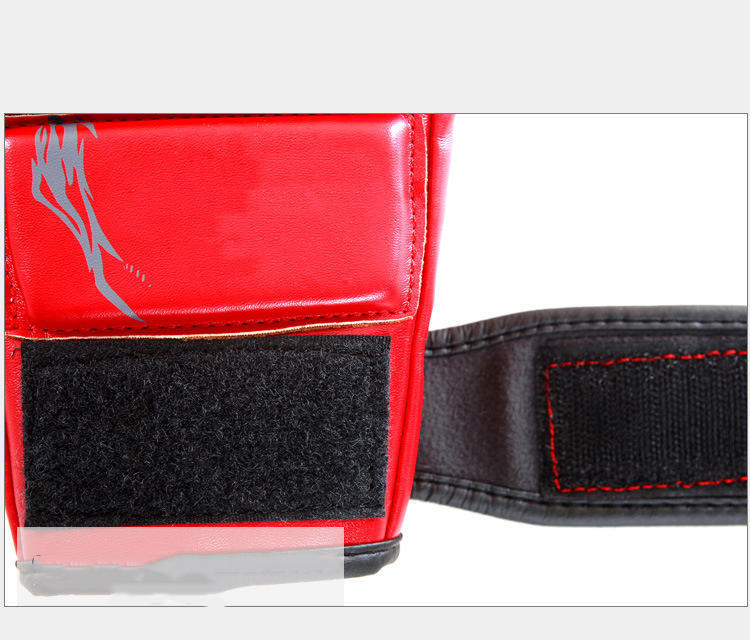 PU Leather Boxing Punch Glove Sparring Half Finger Grappling Bag Fight Training