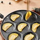 Egg Frying Pan 7-Cups Non Stick Multifunctional Aluminium Fried Cooker