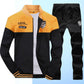 Sports Suit Men's Spring and Autumn Running Speed Outdoor Running Leisure Fashion Trend Sportswear Sportswear Two-piece Suit
