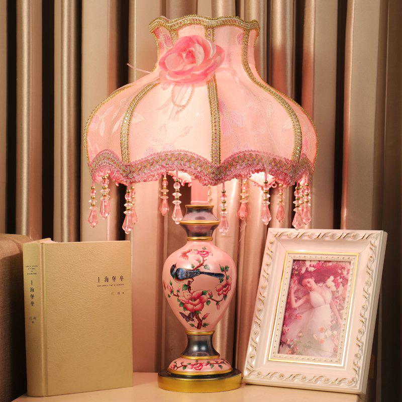 European Bedroom Bedside Lamp Stylish Creative Warm Table Lamp Modern Living Room Table Lamps