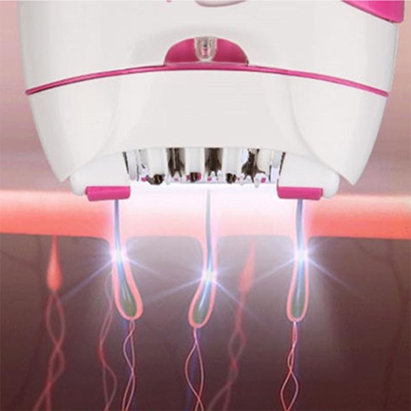Electric Female Epilator Armpit Hand Legs Hair Private Parts Beard Artifact Hair Removal Device
