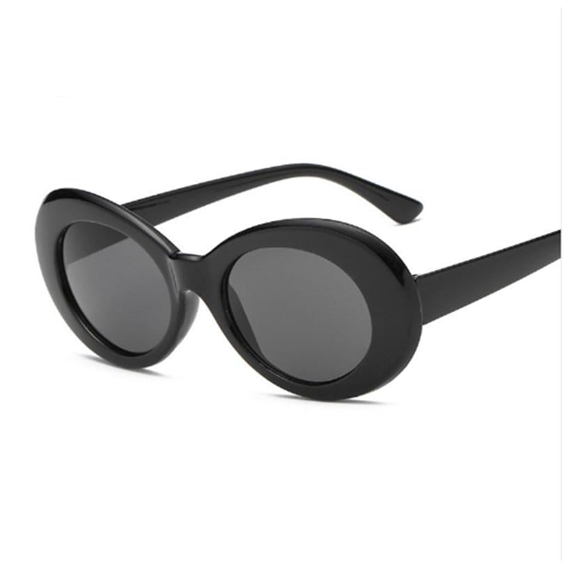 Clout Goggles NIRVANA Kurt Cobain Round Sunglasses Men Women Brand Designer Mirrored Glasses Male Fe